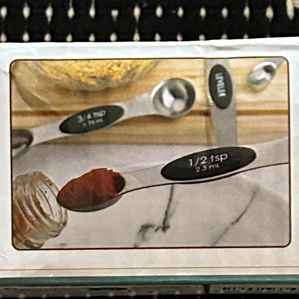 Magnetic Measuring Spoons Set of 9 - Multi-Color - Picture 7 of 9